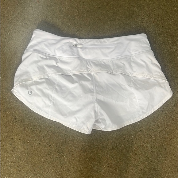 lululemon athletica Pants - Lululemon Athletica White Athletic Shorts Lightweight Design